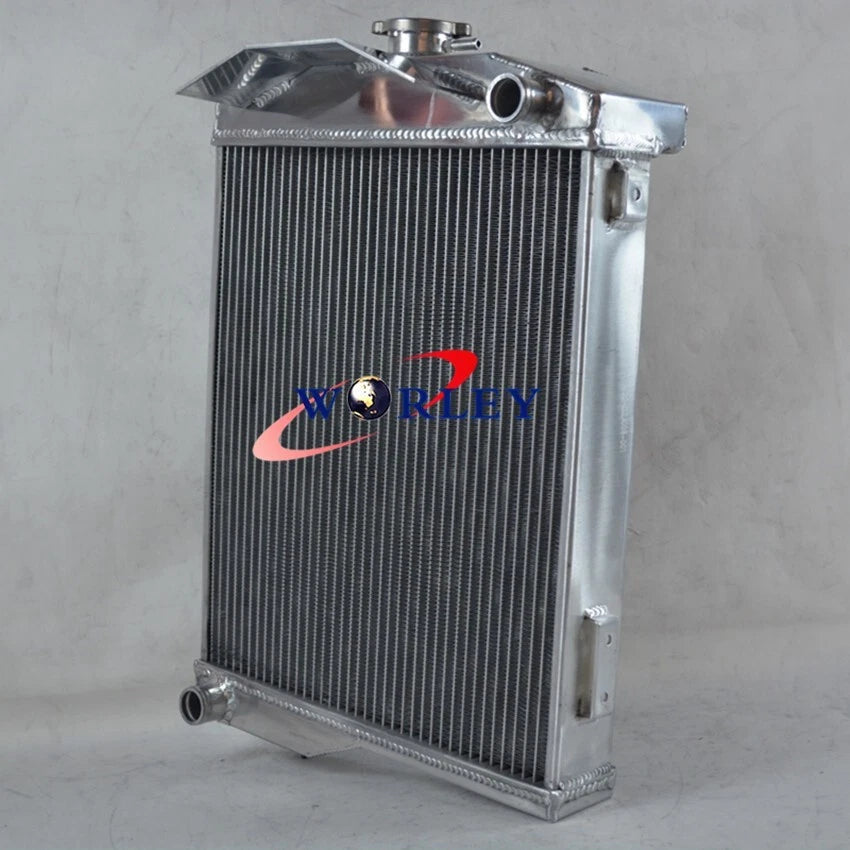 3 Row Aluminum Radiator with Fan for Austin Healey 3000 (1959–1967)