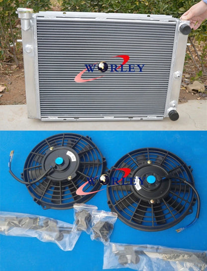 Aluminum Radiator with Fans for Holden Commodore Calais VL (1988–1990)