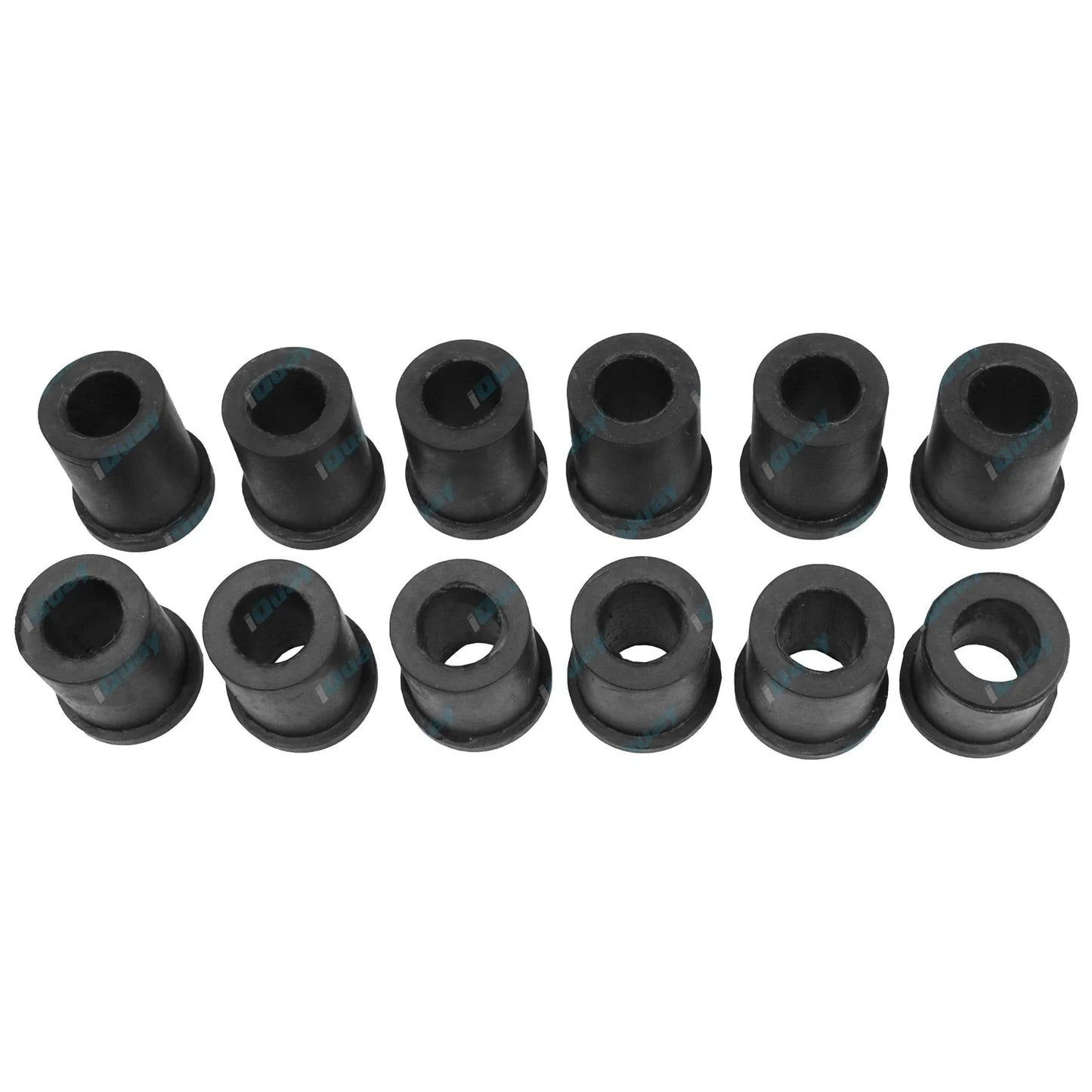 Rear Rubber Leaf Spring Shackle Bush Kit for Landcruiser FJ45 HJ45 LWB 1969~7/80