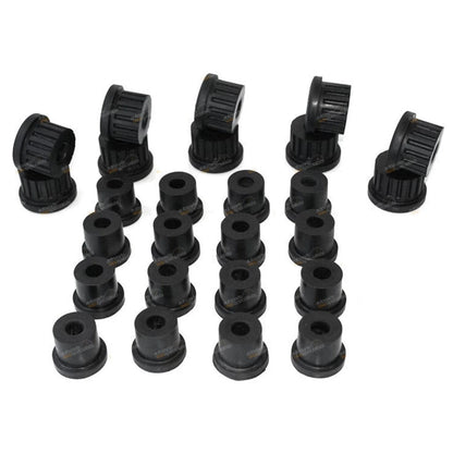 Front & Rear Rubber Leaf Spring Bush Kit for Sierra SJ410 SJ413 LJ50 LJ80