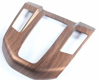 ABS Peach Wood Grain Gear Shift Frame Cover Trim for Honda CRV (2020–2022)