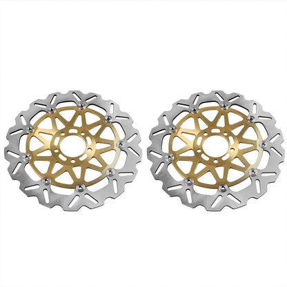 Front Brake Disc Rotors for Kawasaki Ninja ZX7R (1996–2003) ZXR750L (1993–1995) Gold