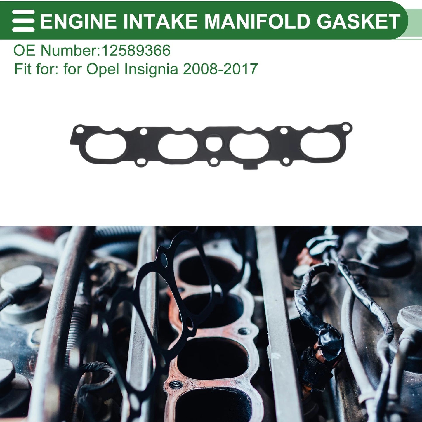 Engine Intake Manifold Gasket for Opel Insignia (2008–2017) No. 12589366