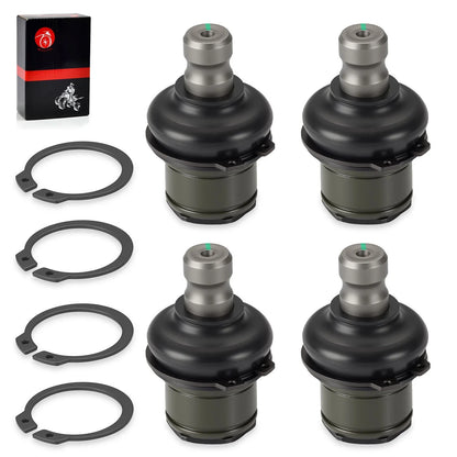 4 Upper/Lower Ball Joints for Arctic Cat 650 V2/H1/TRV/TBX 4x4 (2004–2012)