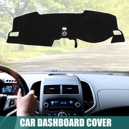Dashboard Cover Mat for Honda Civic (2020–2023) - Black Polyester Non-slip