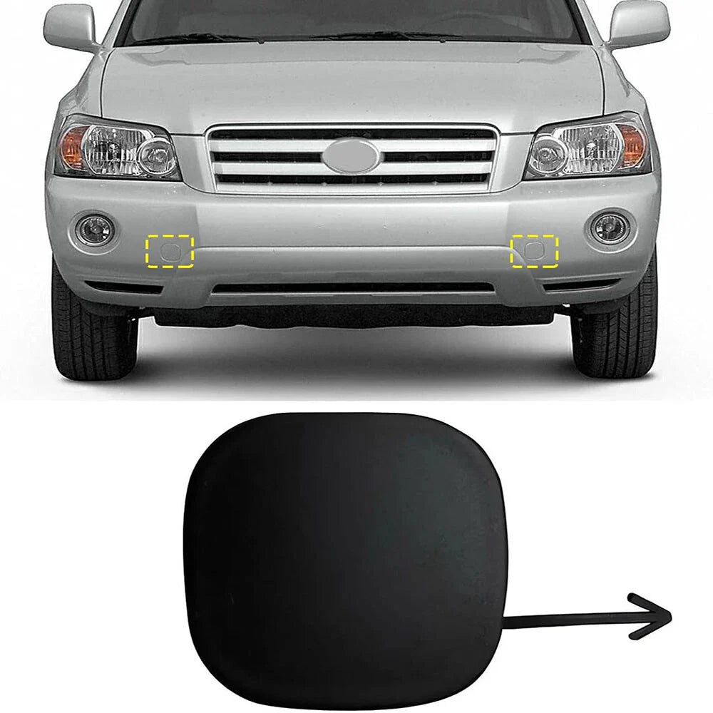 Front Bumper Tow Hook Eye Cover for Toyota Highlander (2004-2007)
