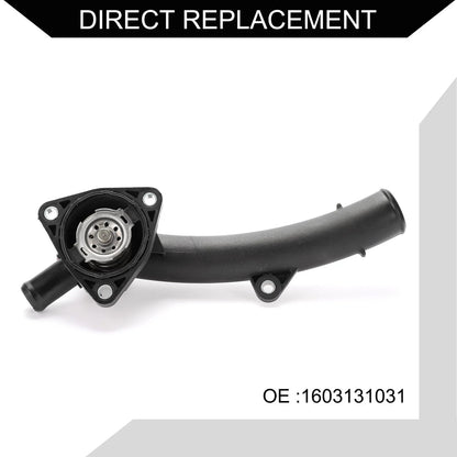 Thermostat Housing Assembly for Toyota Camry (2018-2023) 1 x Black