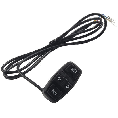 Switch Handle Turn Signal Light On/Off Button Waterproof for Motorcycle