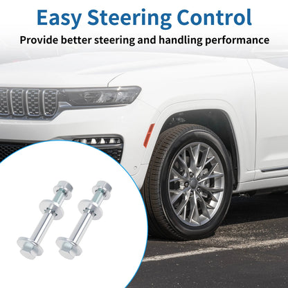 Set of 2 Rear Control Arm Suspension Camber Bolts for BMW 128i (2008–2013) 07146888626