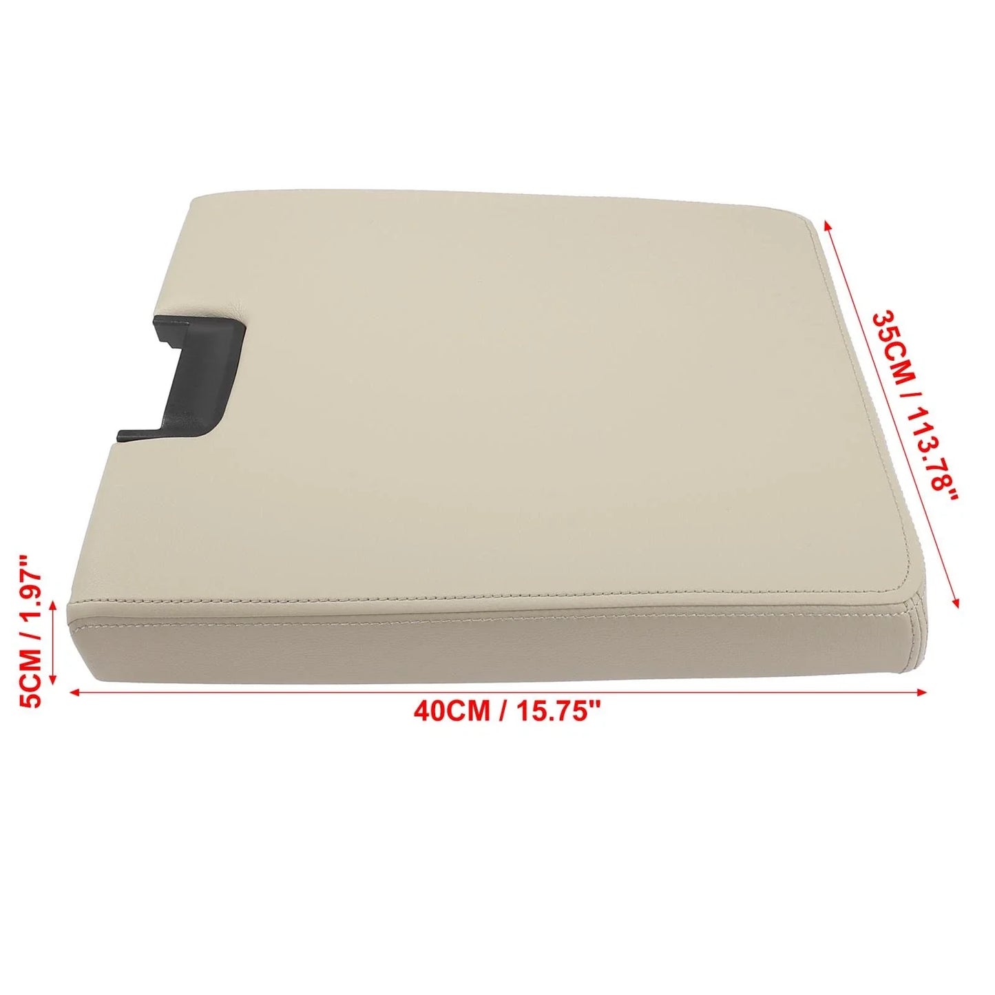 Car Center Console Cover Beige for Chevrolet Silverado 1500 (2007-2013)