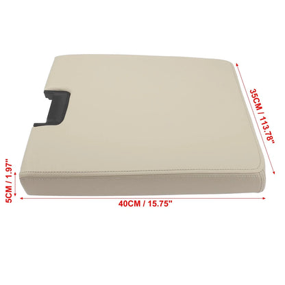 Car Center Console Cover Beige for Chevrolet Silverado 1500 (2007-2013)