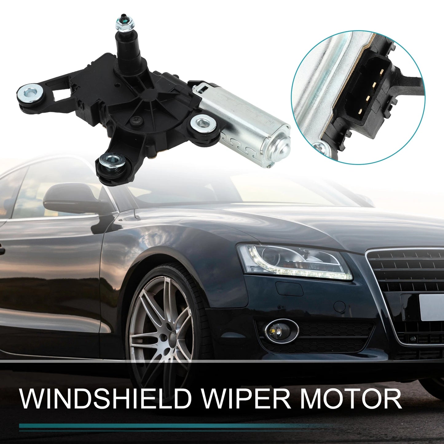 Rear Windshield Wiper Motor for Audi A3 A4 Q5 Q7 S4 SQ5 (2000–2020) No. 8E9955711A/8E9955711B