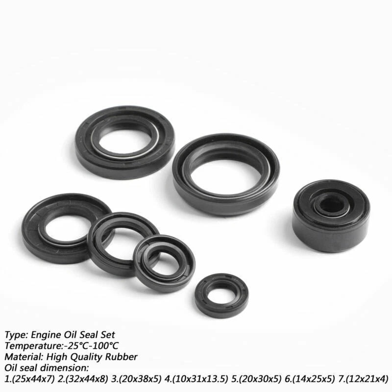 Crankshaft Engine Oil Seal for Yamaha TZM150, ZF150-2, TZR150, TZR125, TDM850