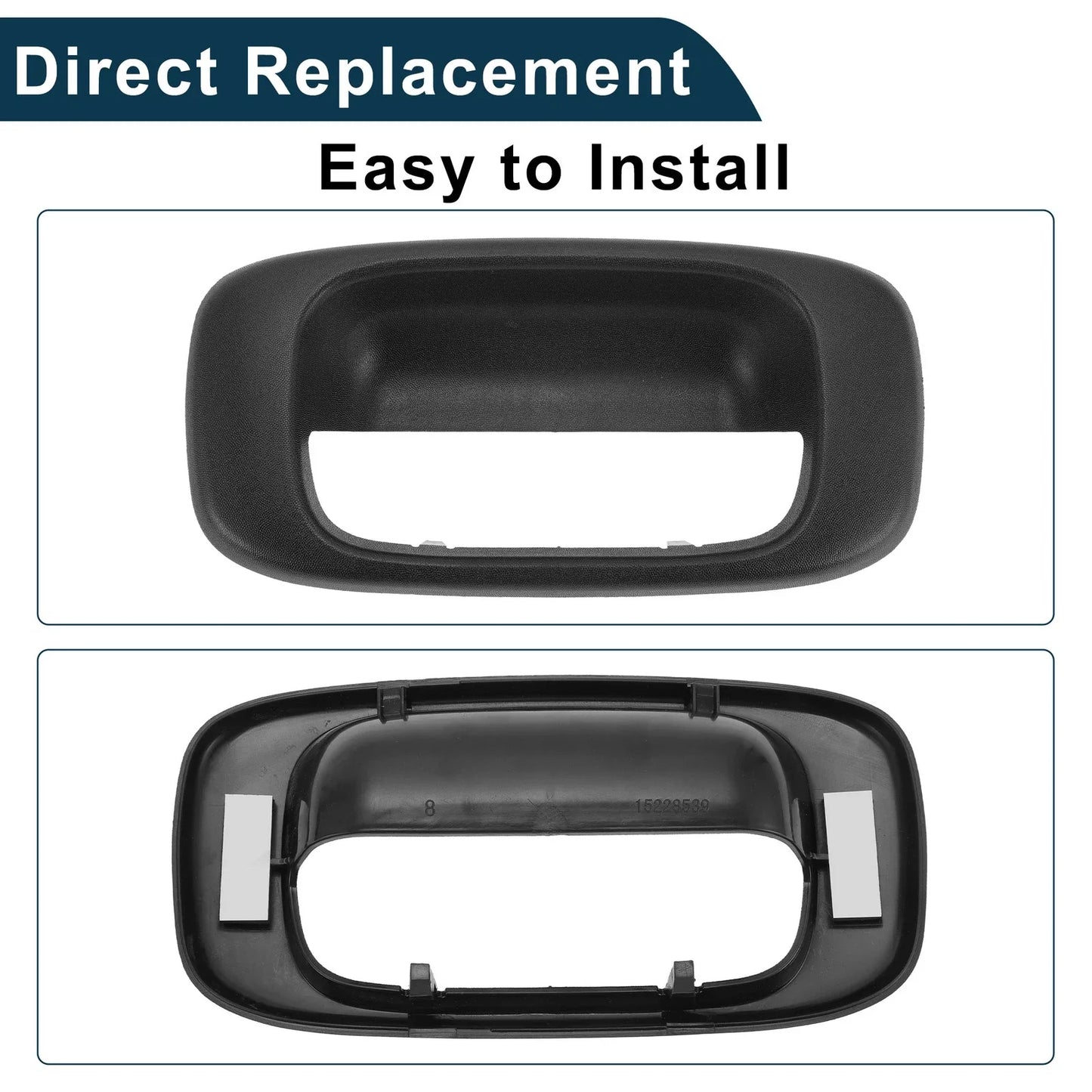 Tailgate Handle Bezel for Chevrolet Silverado & GMC Sierra (2007-2013)