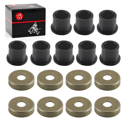 8x Front A-Arm Bushing + Cap Set for Polaris Predator 50 (2004–2007)