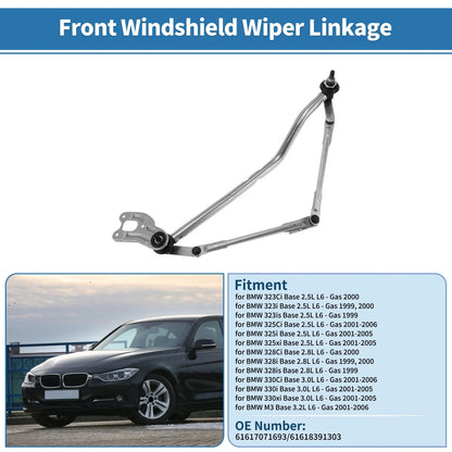 Windshield Wiper Linkage BMW 323Ci 2.5L L6 Gas