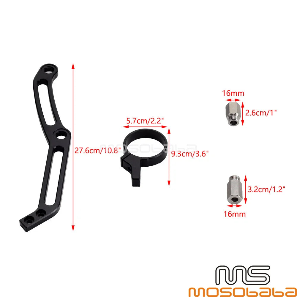 Remote Reservoir Brackets for 2014-2022 Harley Touring Legends Revo Shocks