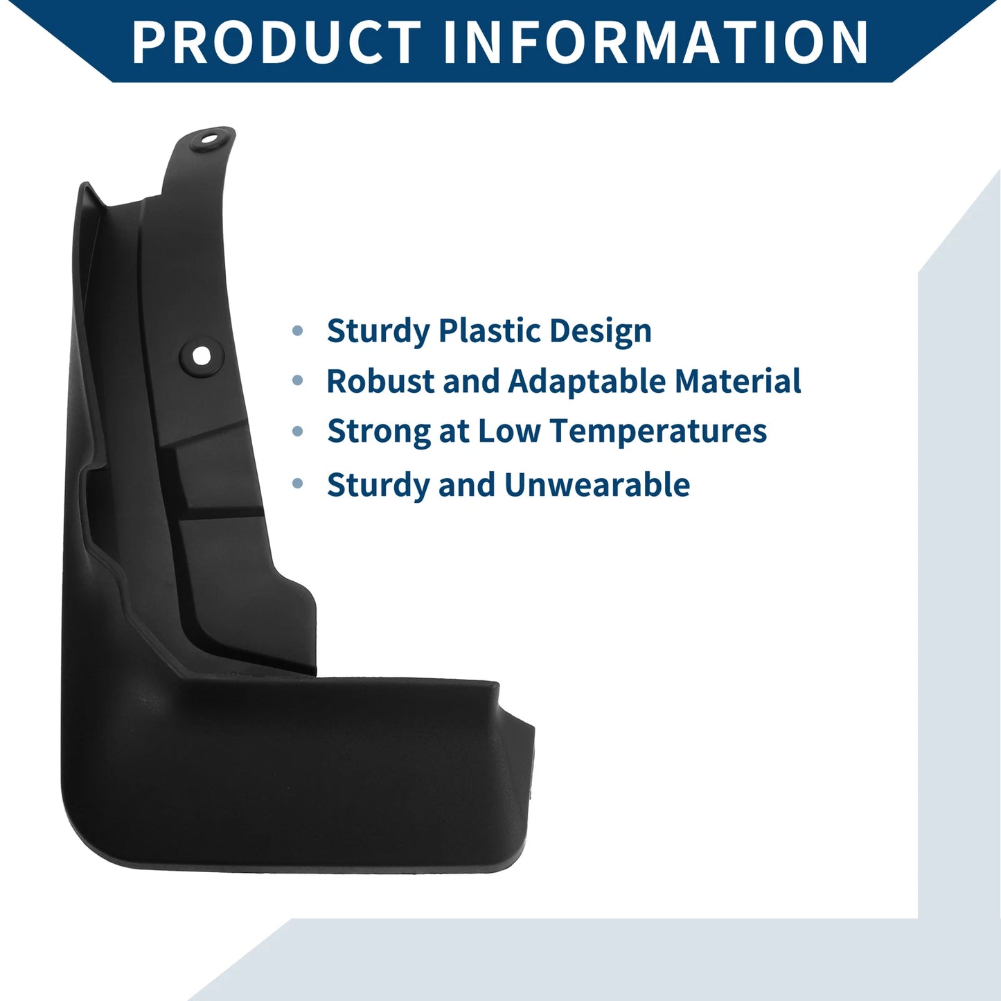 Set of 4 Mud Flaps Splash Guards for BMW X7 G07 (2019–2023)