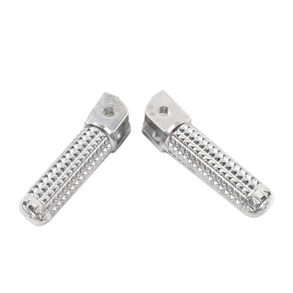 Chrome Front Foot Pegs Adapters for Yamaha FZ-09 FZ-07 (2014-2017)
