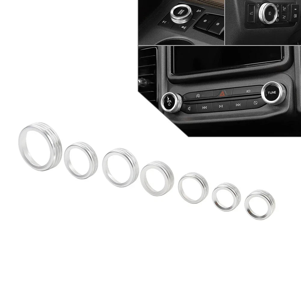 AC Control Knob Trim Ring for Ford Bronco Sport (2021-2024)