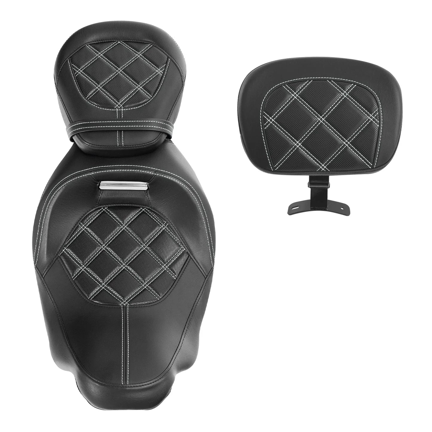 Low-Profile Driver Seats Backrest for Harley Touring (2009-2023)