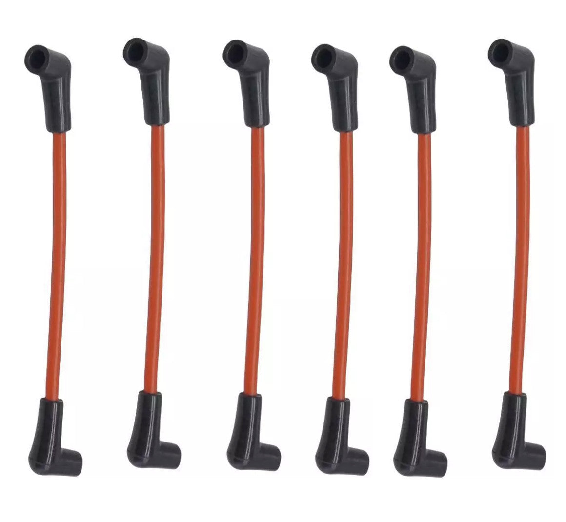 Set of 6 Spark Plug Wires for Johnson Evinrude Outboard (9")