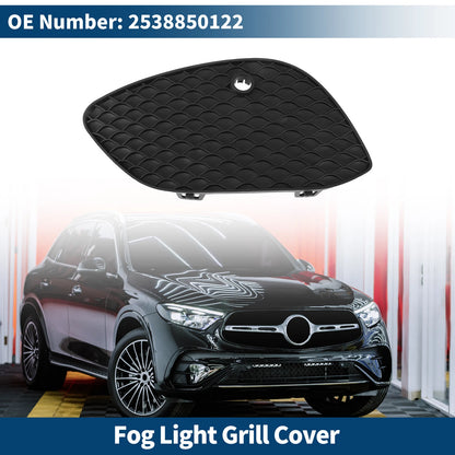 1 Pc Fog Light Grill for Mercedes-Benz GLC300 (2016–2020) No. 2538850122 Black