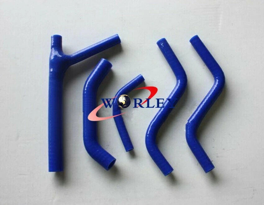 Silicone Radiator Hose for Honda CR125R (1987–1988) Black