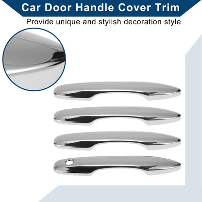 Car Door Handle Cover Trim for Toyota Camry (2018–2024) Silver Tone