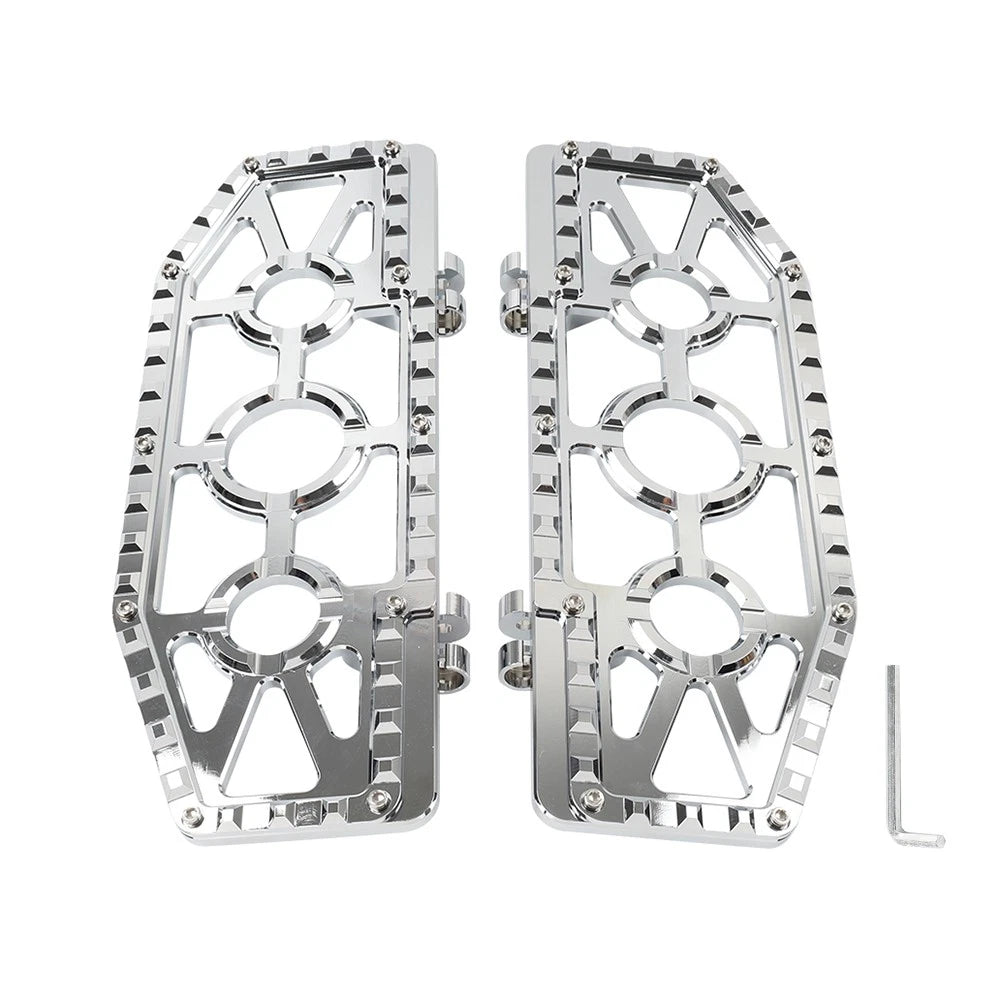 Rider Driver Floorboards Foot Peg Pedals for Harley Electra Glide (2000–2023)