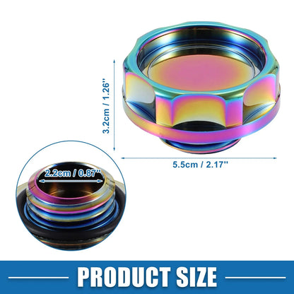 Oil Filler Cap Cover for Honda Engine - Modified Multicolour