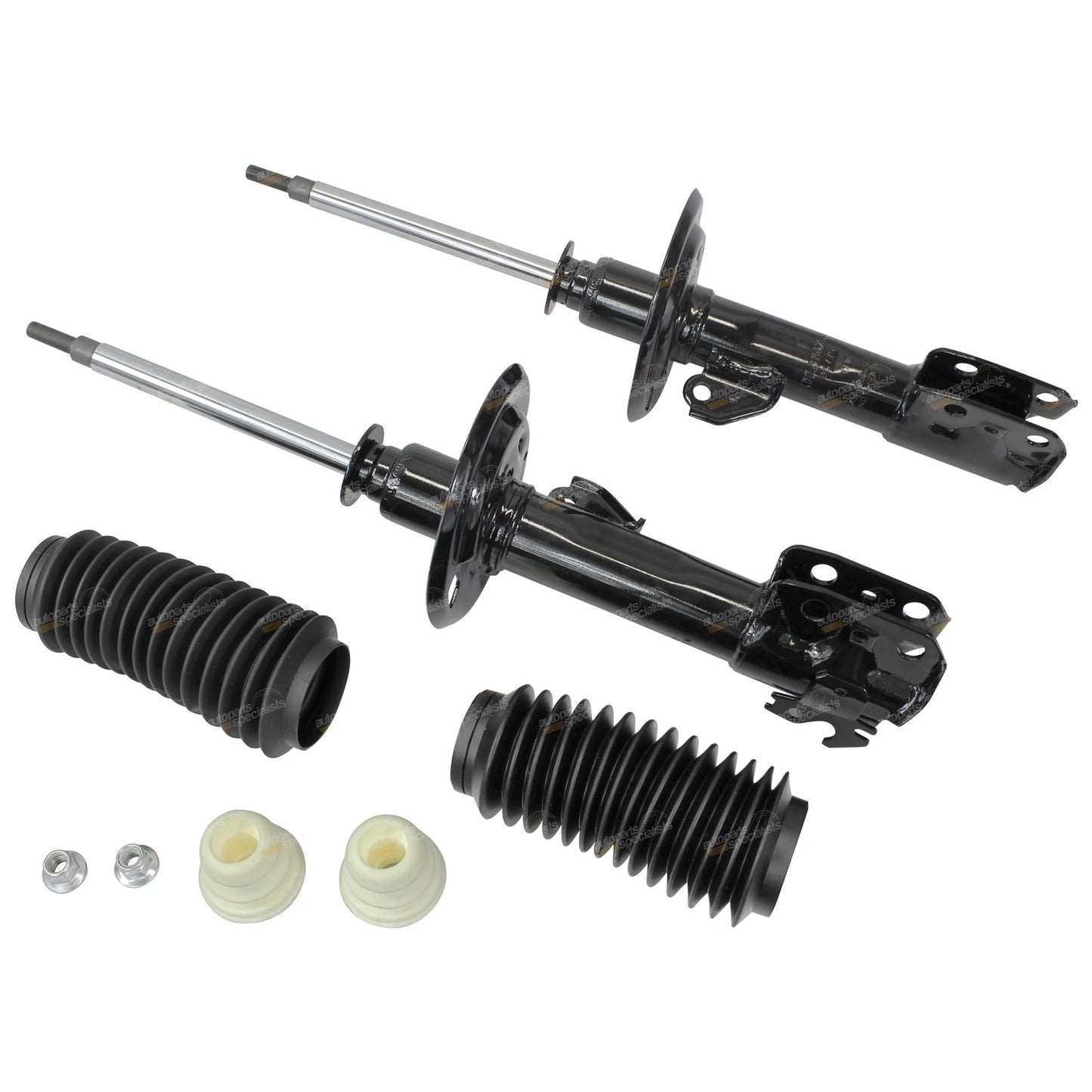 2x Front Strut Shock Absorbers for Toyota Yaris (2005–2010)