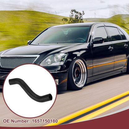 Radiator Coolant Hose for Lexus LS430 (2001–2006) No. 16571-50180 Rubber Black