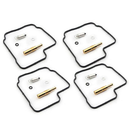 4 x Carburetor Repair Kits for Honda CBR600F, CB400F, CB-1 (1987-1990)