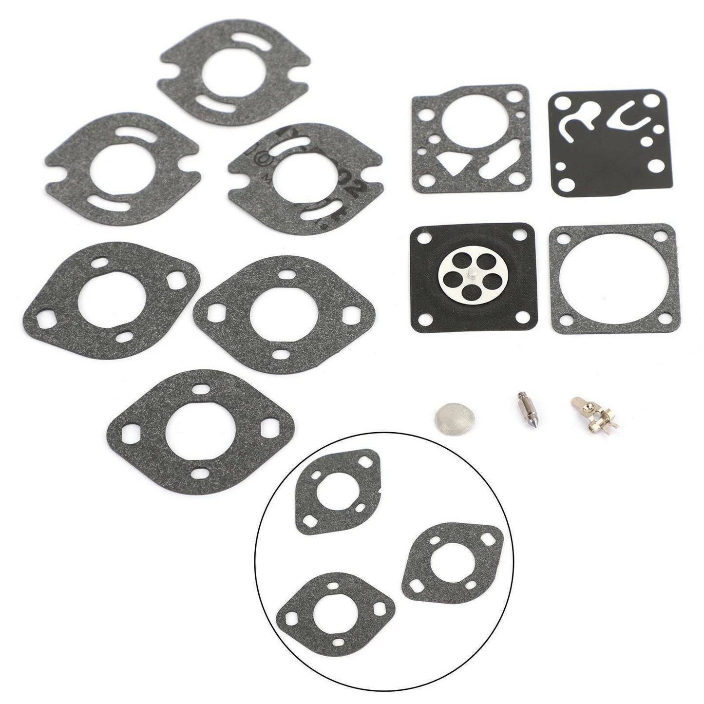 Carburetor Repair Kit for Tecumseh TC200 TC300 (640230, 640231, RK-18HU, E3)