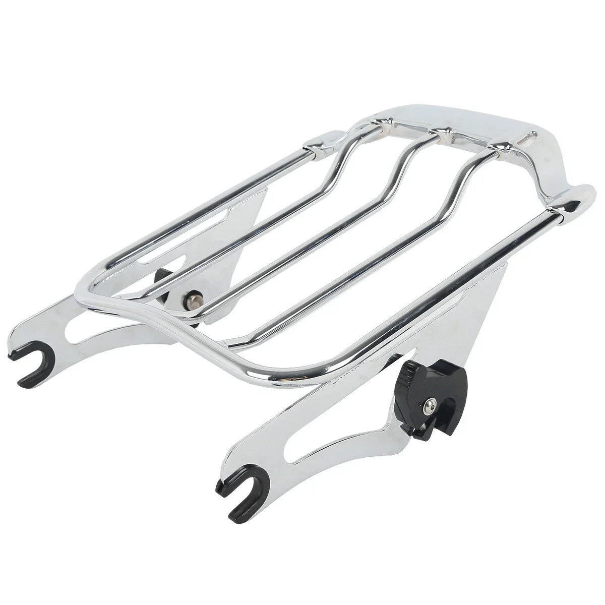 Chrome Two Up Luggage Rack for Harley Touring FLHR FLTR (2009-2022)