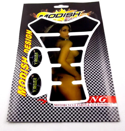 Y-AKUZA GIRL Racing Motorcycle Tank Pad Sticker Protector