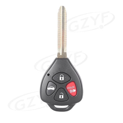 Set of 2 Remote Smart Key Fob Shell Covers for Toyota Avalon Corolla (2006–2010)