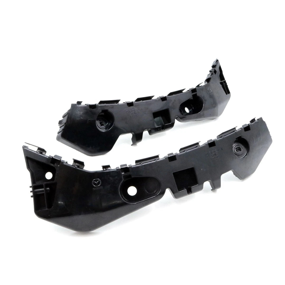 Set of 2 Rear Bumper Retainer Brackets for Mazda2 Hatchback (2014–2019)