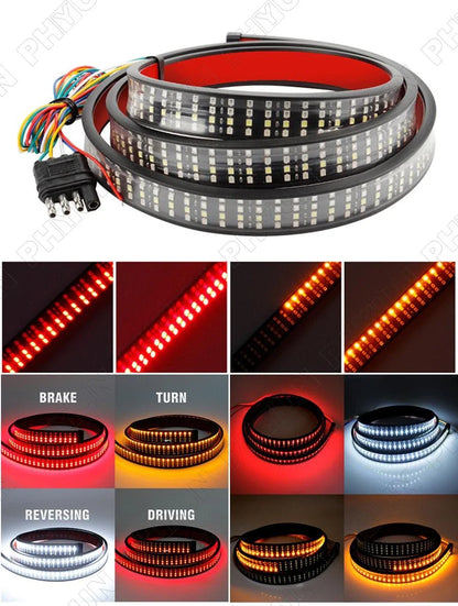 49" LED Tailgate Light Bar for Jeep Pickup SUV Dodge (2010-2023)