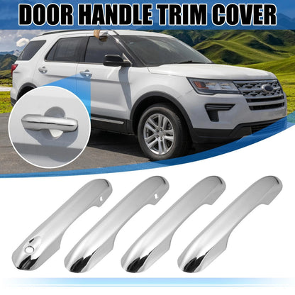 Set of 4 Exterior Door Handle Cover Trim for Ford Explorer (2020–2022)