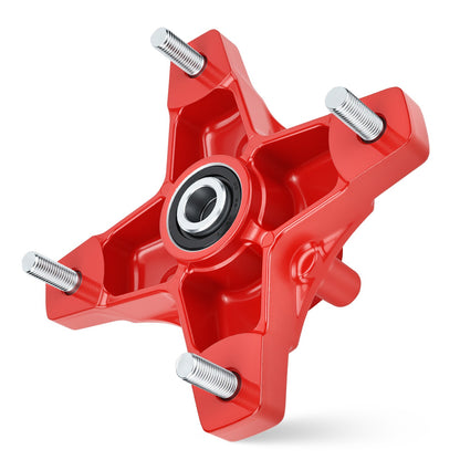Set of 2 Red Wheel Hubs for Honda TRX400X (2009–2014)