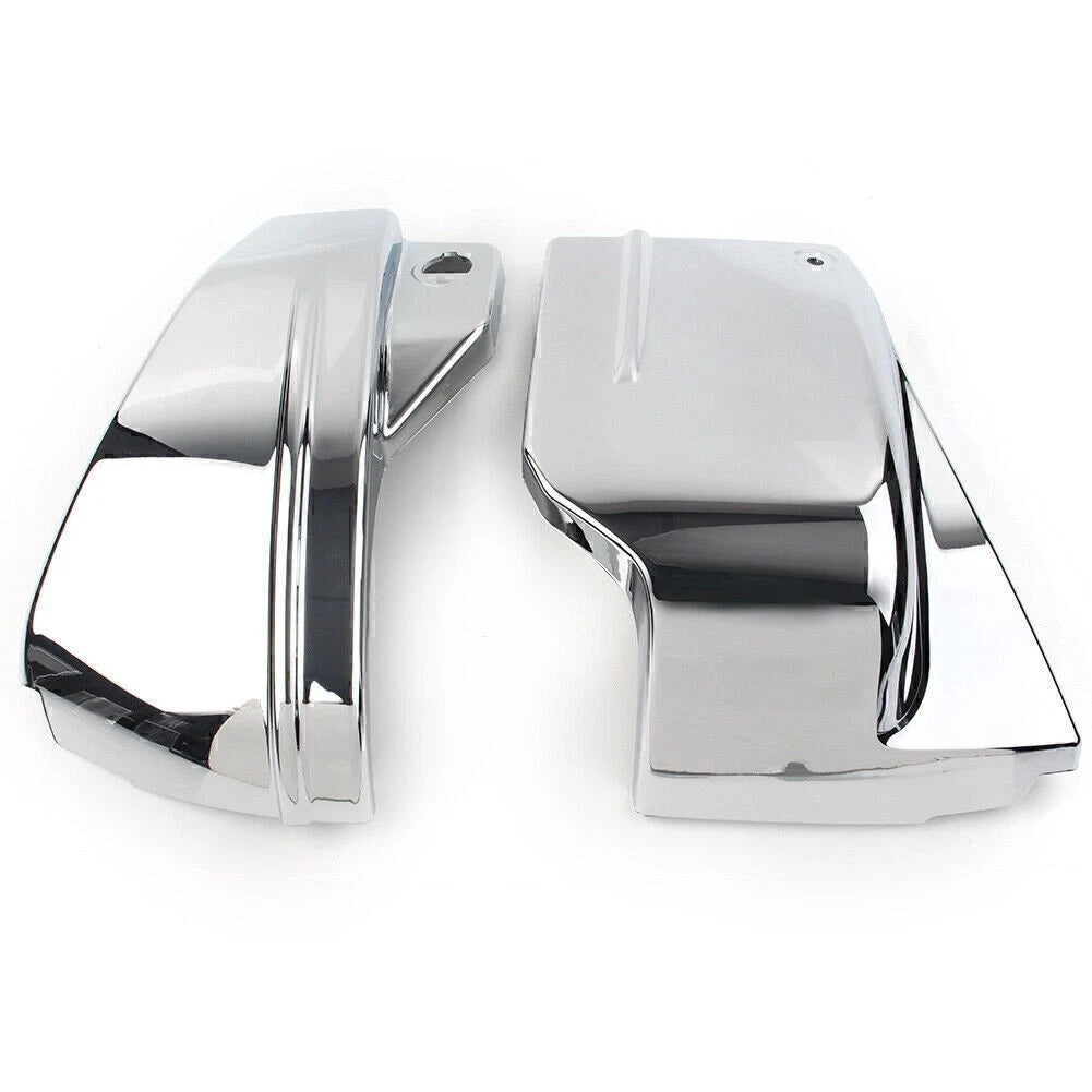 2X Chrome Battery Side Cover for Yamaha V Star 650 (1998–2008)