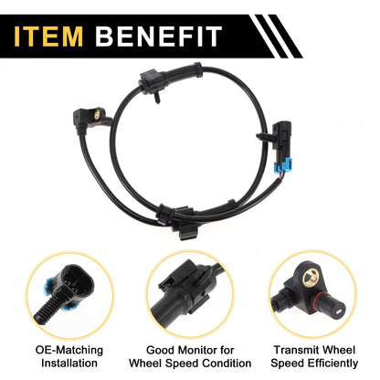 ABS Wheel Speed Sensor for Chevrolet Silverado 3500 (2001-2007)
