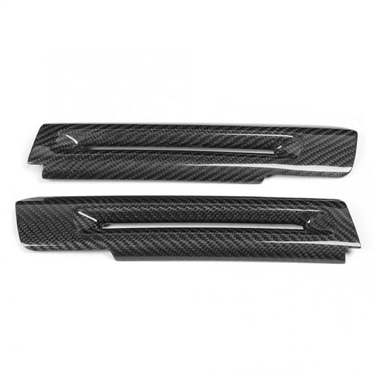 ABS Carbon Fiber Look Interior Door Armrest Covers for Ford Mustang (2015-2023)