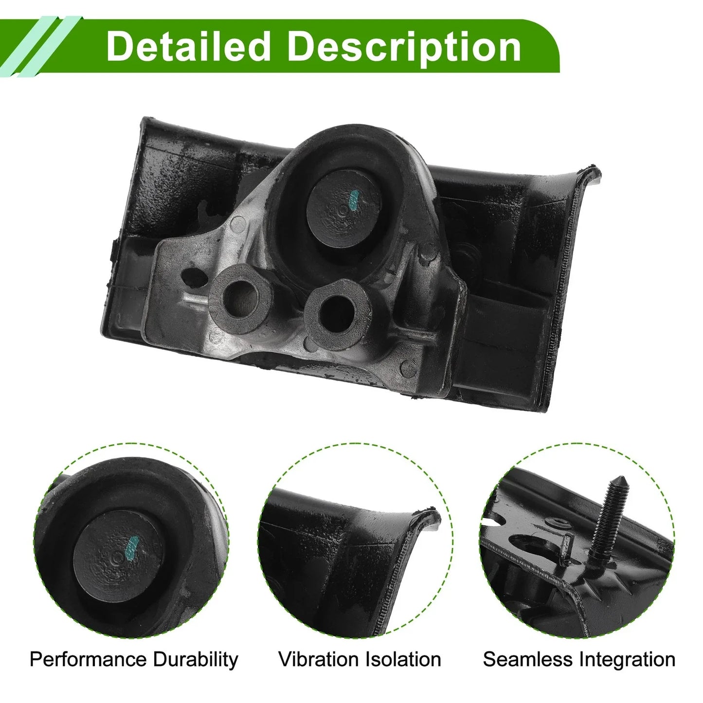 Engine Motor Mount for Chevrolet Camaro 3.6L 2011-2015 (2 x Transmission Mounts)