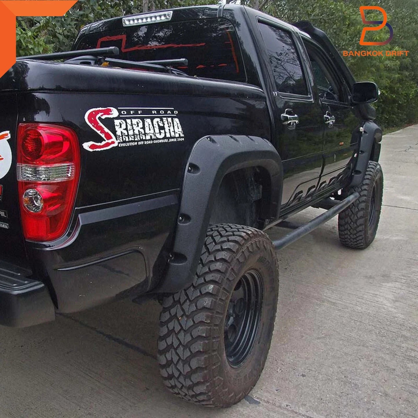6PC Fender Flare Arch for Holden Colorado RC (2008-2011)