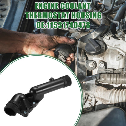 Engine Coolant Thermostat Housing for BMW 528i