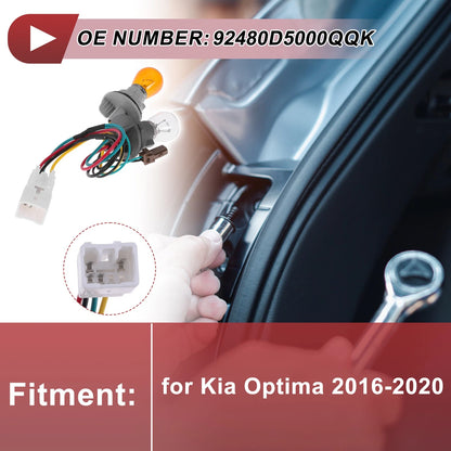 Tail Light Socket Wiring for Kia Optima (2016–2020) No. 92480D5000QQK