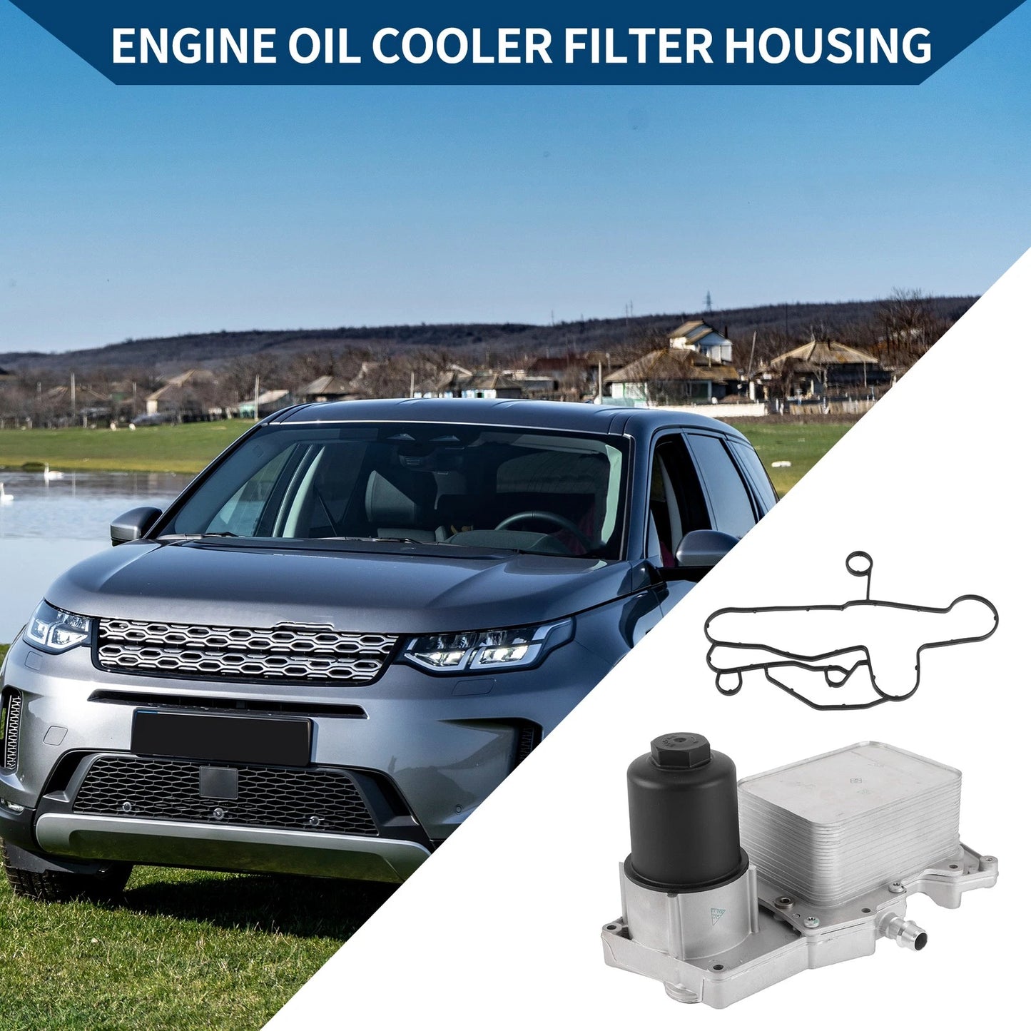 Oil Filter Housing for Land Rover Range Rover (2010–2017) No.LR022895